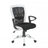 Task chair LENO black white