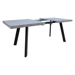 Dining table BRIGIT 159 198x84,5xH77cm, concrete