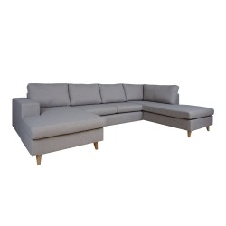 Corner sofa HARALD RC grey
