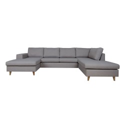 Corner sofa HARALD RC grey