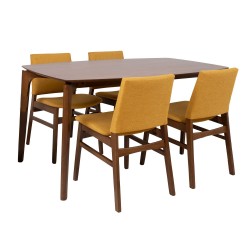 Dining set HAYDIE with 4...