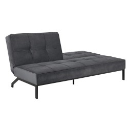 Sofa bed PERUGIA dark grey