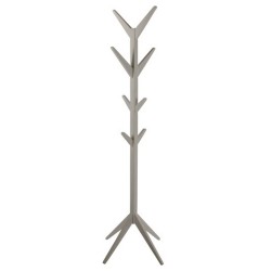 Напольная вешалка ASCOT 42x42xH178см, 8-крючки, материал  дерево, цвет  серый, обработка  лакированный