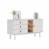 Sideboard IRIS 140x40xH75cm, white