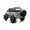 Battery-powered car JH-102 White 4x4