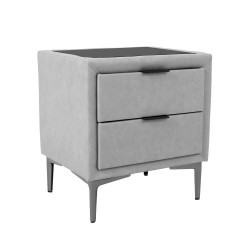 Night stand LENA 50,5x41xH54cm, beige