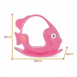 WOOPIE Rocker Fish Pink до 35 кг
