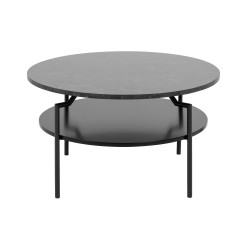 Coffee table GOLDINGTON D80xH45cm, black