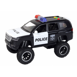 Driving Offroad Raptor Police Black Opening Door Sound Light