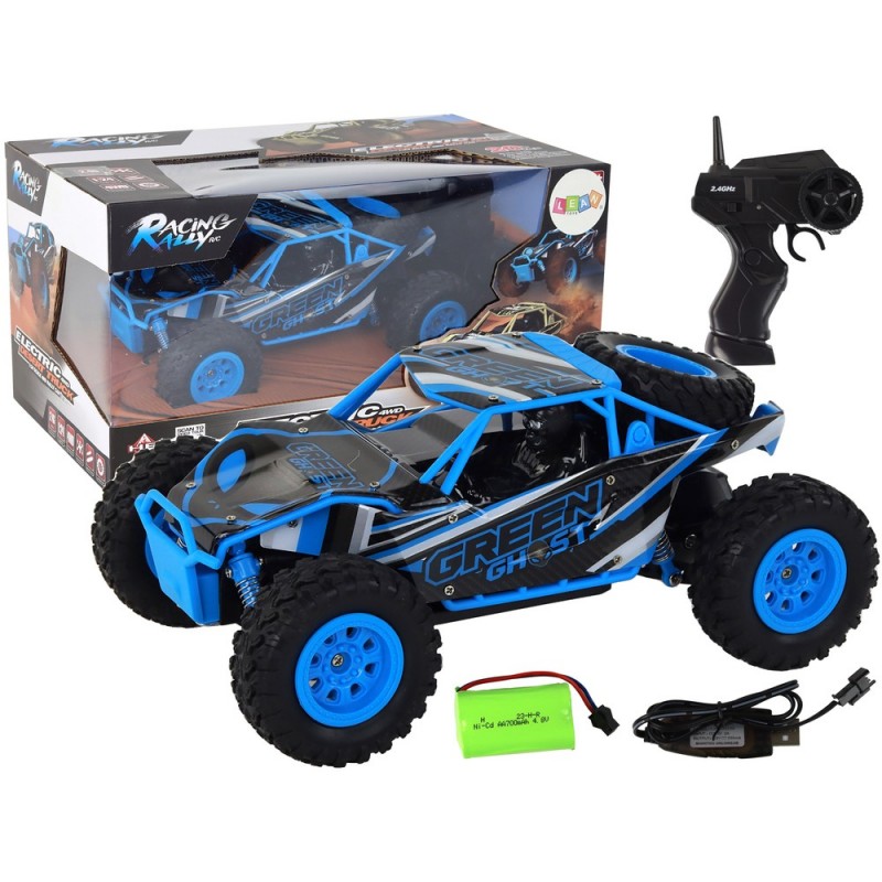 Remote Controlled Off-Road Car R/C 1:24 Blue