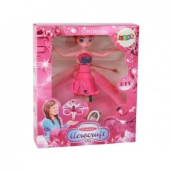 Hand-controlled Magic Flying Fairy Pink Doll