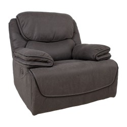 Recliner armchair GORDY manual, grey