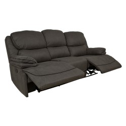 Diivan GORDY 3-kohaline manuaalne recliner, hall