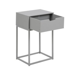 Nightstand MITRA grey