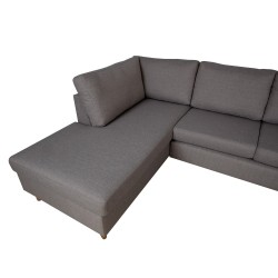 Corner sofa HARALD LC dark grey