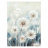 Oil painting 60x80cm, flying dandelions