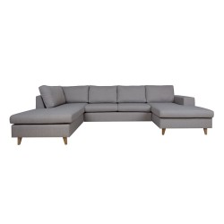 Corner sofa HARALD LC grey