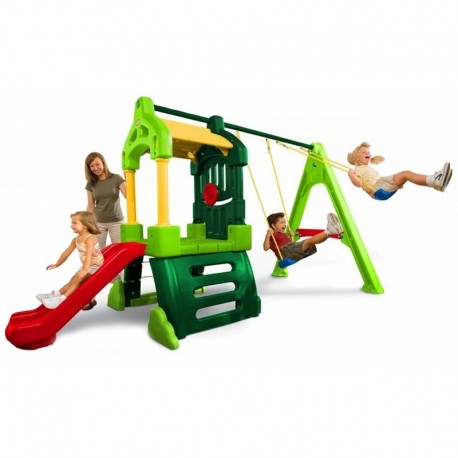 Little Tikes Playground Clubhouse Slide Swing