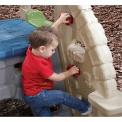 Step2 Rock Climbing with a slide