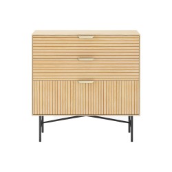 Sideboard BASSEL 80x40xH80cm, 3D melamine