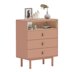 Sideboard IRIS 80x40xH100cm, pink