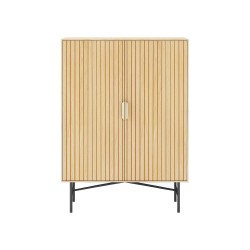 Cabinet BASSEL 80x40xH110cm, 3D melamine