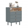 Sideboard IRIS 80x40xH100cm, grey