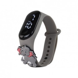 Gray Elephant Touch Screen Watch with Adjustable Strap