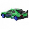 Remote Controlled Sports Car R/C 1:24 Green Interchangeable Wheels