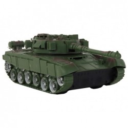 R/C Tank Remote Controlled Lights Sound Green 1:18 27MHz