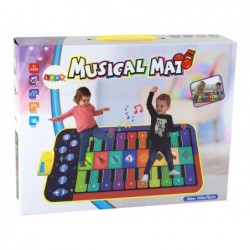 Musical Educational Mat Piano Instruments Theme