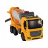 Concrete Mixer Truck Swivel Pear Sound Light Yellow 1:16