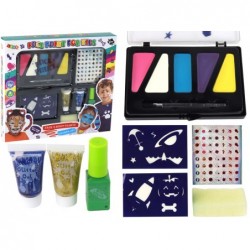 A set of face and nail paints for children