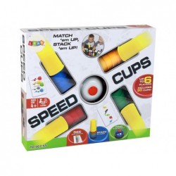 Family Arcade Game Speed Cups Cups Bell Cards