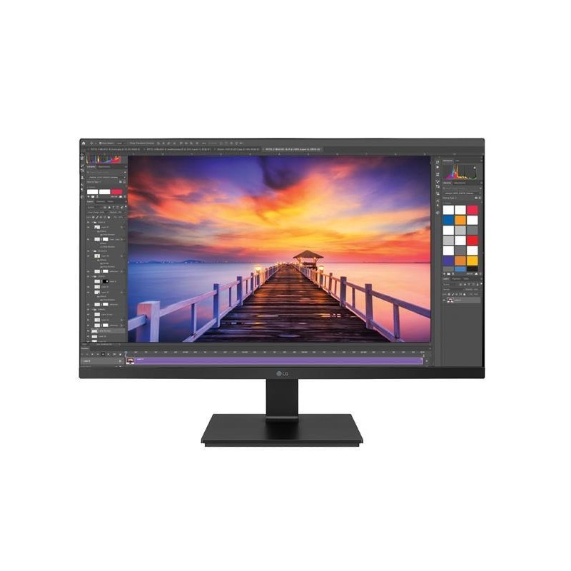 ЖК-монитор|LG|27BL650C-B|27"|ТВ-монитор|Панель IPS|16:9|5 мс|Динамики|Поворот|Поворот|Регулировка по высоте|Наклон|27BL650C-B