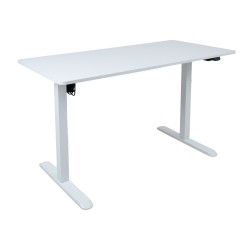 Desk ERGO LIGHT with 1 motor 120x60cm, white