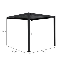 Шатёр MIRADOR 3x4м, с 2-мя столбами