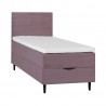 Continental bed LAARA 90x200cm, pink