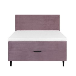 Continental bed LAARA 140x200cm, pink