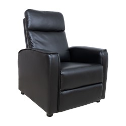 Massage chair STANTON with push back mechanism, black