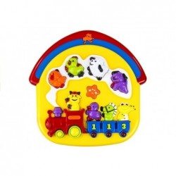 Interactive Musical Train - with Various Sounds of Farm Animals