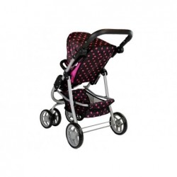 2in1 Stroller with Black and Pink Bag