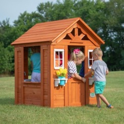 Wooden Garden House for Children Timberlake Backyard Discovery Step2
