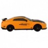 Remote Controlled Sports Car R/C 1:24 Yellow Interchangeable Wheels