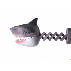 Shark Catcher Bite Toy Spring Gray