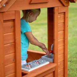 Деревянный садовый домик для детей Timberlake Backyard Discovery Step2