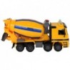 Concrete Mixer Orange Rotary Pear Sound Lights Construction Vehicle