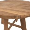 Table KATALINA D120xH78cm, recycled teak