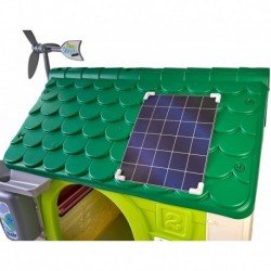FEBER Aiamaja Eco Feeder Jäätmete sorteerimine Päikesepaneeli imitatsioon