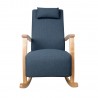 Rocking chair VENLA bluish grey